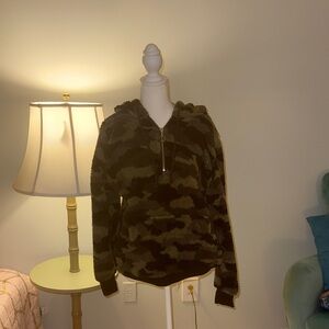 No Boundaries Camouflage Fleece Hoodie